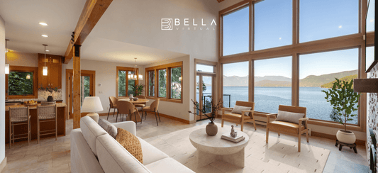 Beyond the Standard: A Staging Guide for High Ceilings - Bella Virtual Staging