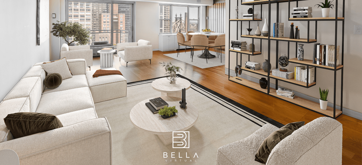 How to Make Your Tiny NYC Apartment Look Huge! - Bella Virtual Staging